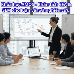 Khóa học AMOS – Phân tích CFA & SEM cho luận văn và nghiên cứu Khóa học AMOS – Phân tích CFA & SEM cho luận văn và nghiên cứu